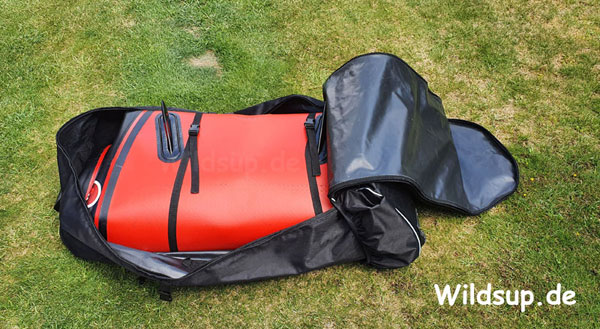 Wildsup de Rucksack einpacken